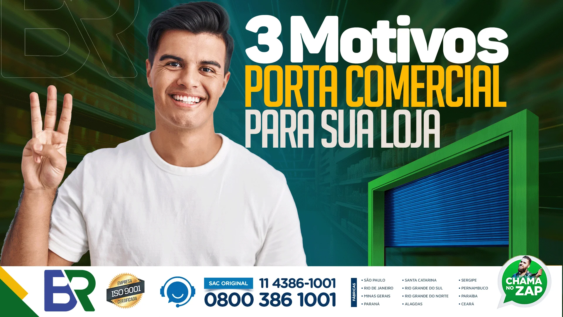 porta comercial
