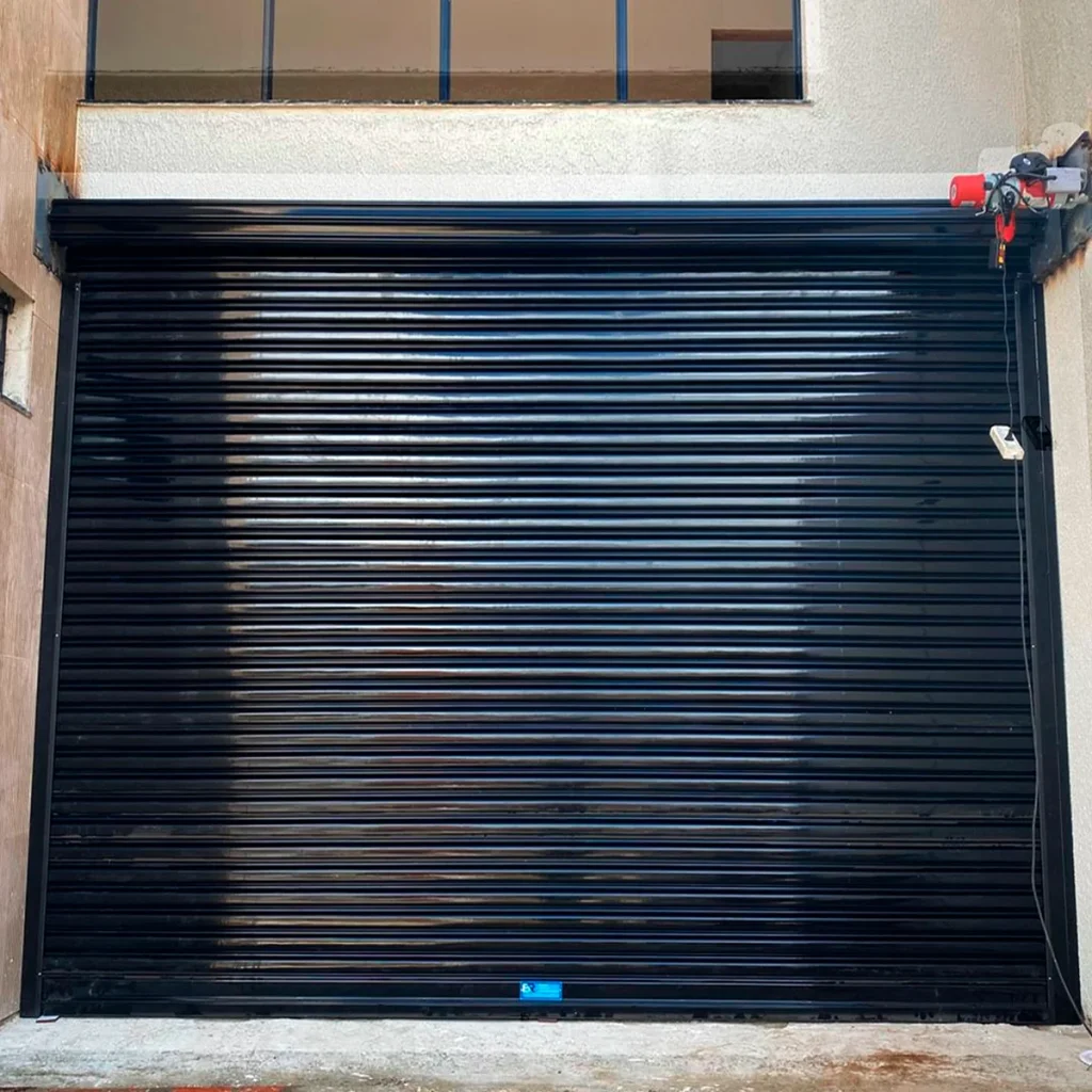 portas de enrolar automatizadas 