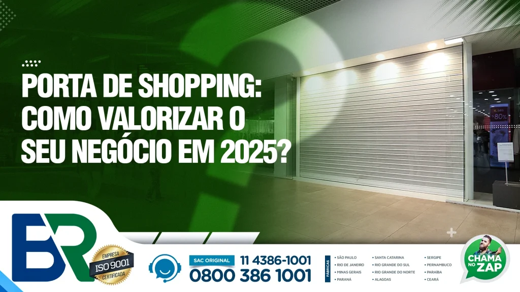 Porta de shopping