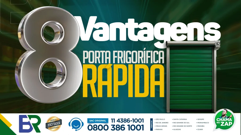 porta frigorífica rápida