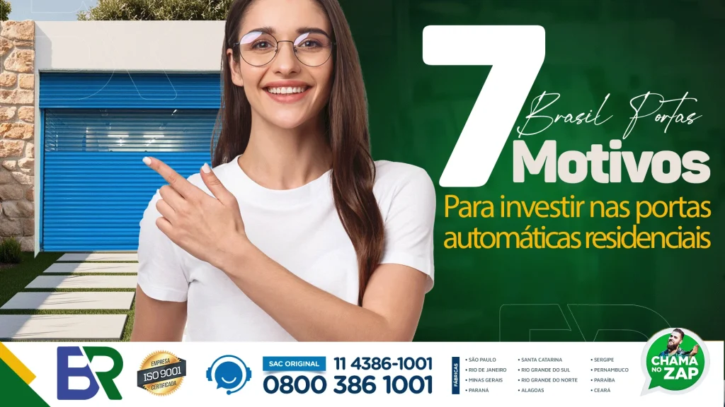 Portas automáticas residenciais