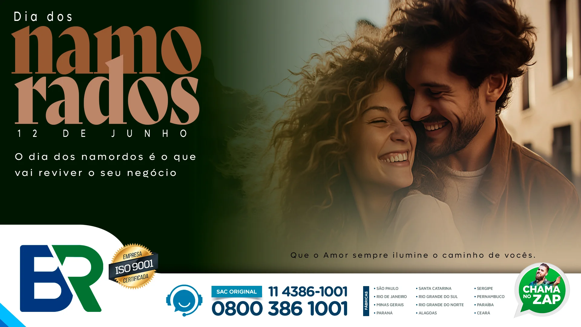 O dia dos namorados é o que vai reviver o seu negócio