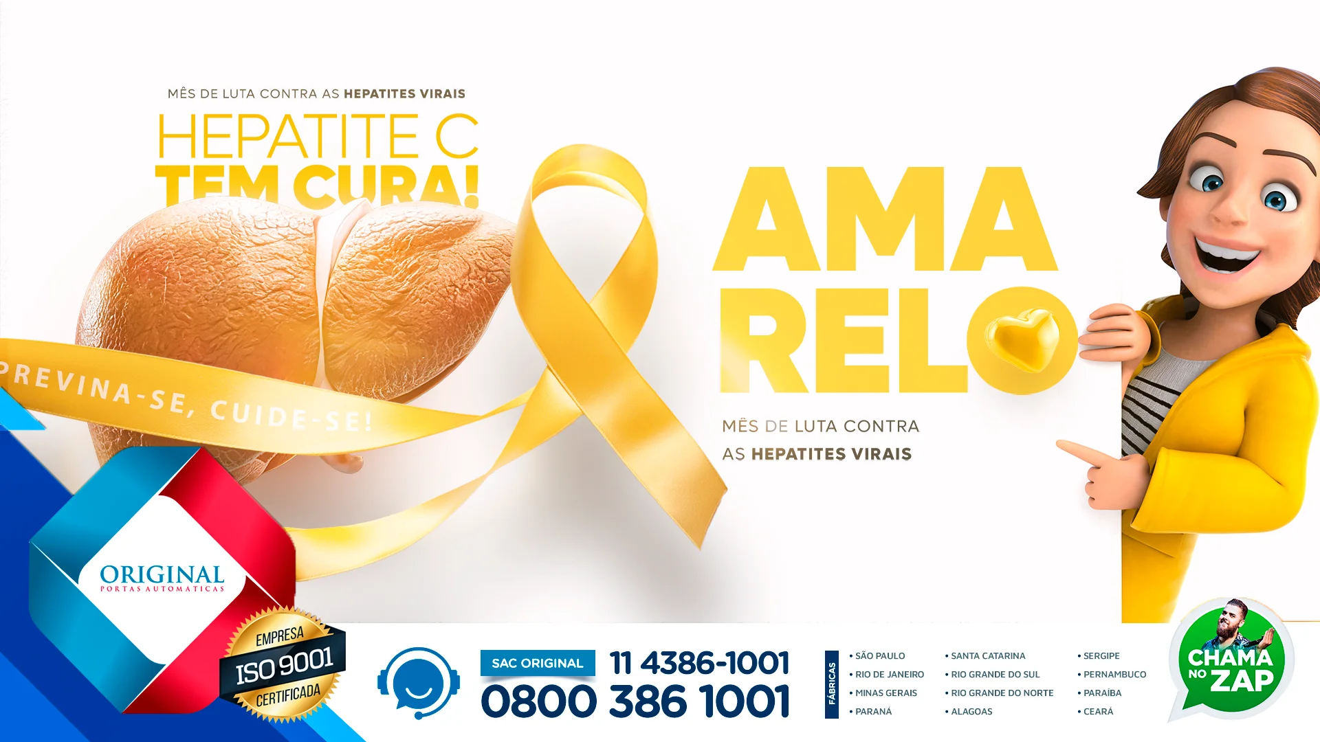 Julho Amarelo: Como prevenir das hepatites virais?