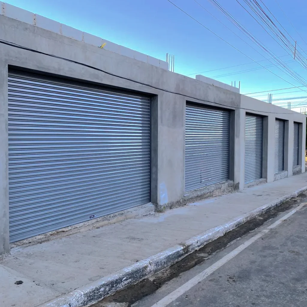 designs de lâminas para portas de enrolar