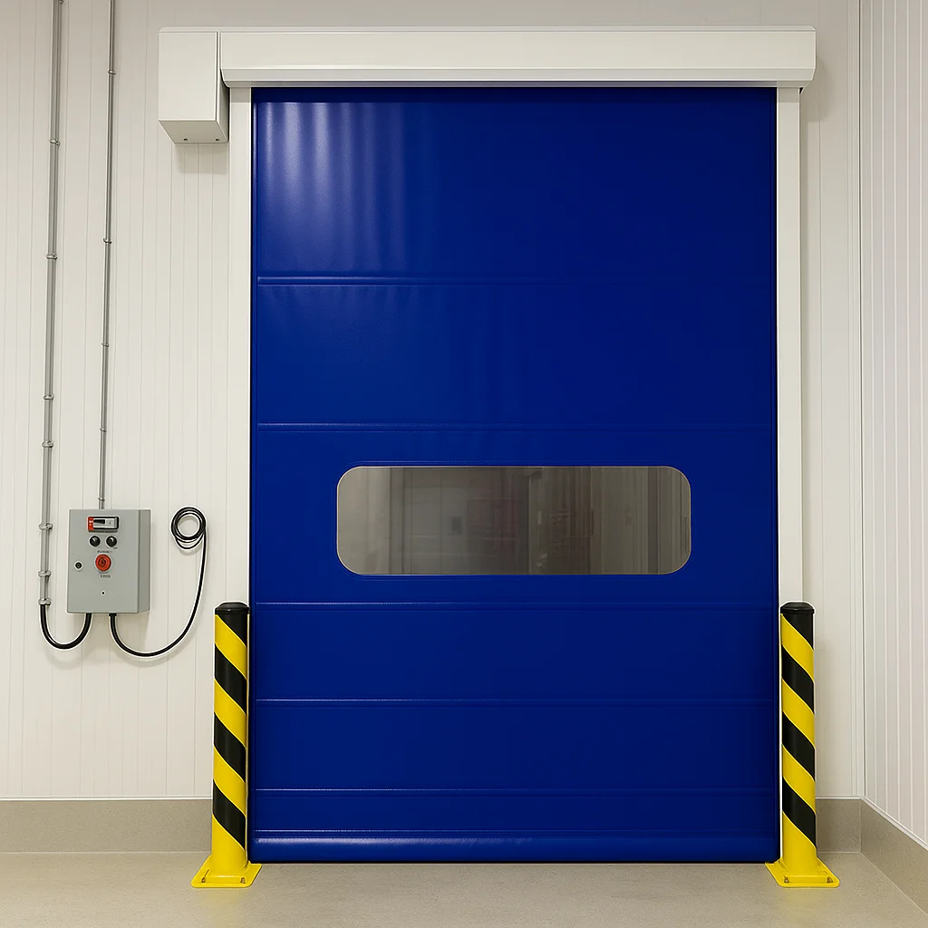 porta rápida em farmácia