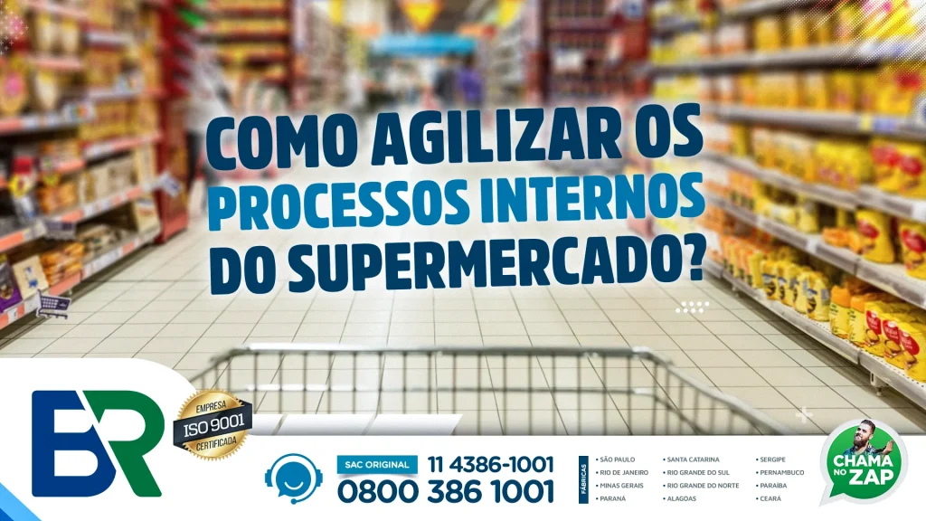processos internos do supermercado
